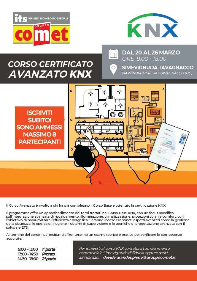 brochure corso avanzato partner knx