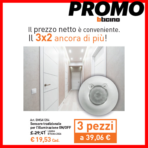 Promozione Bticino SimeVignuda