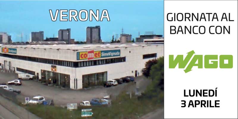 giornata al banco di verona con wago