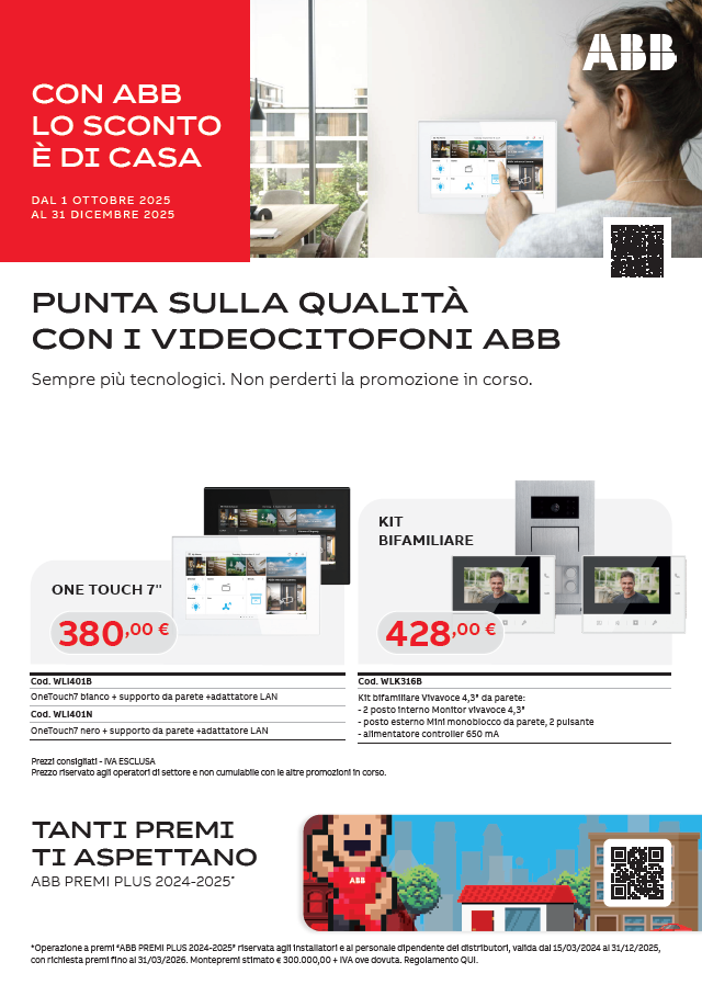 Copertina Volantino ABB Welcome M