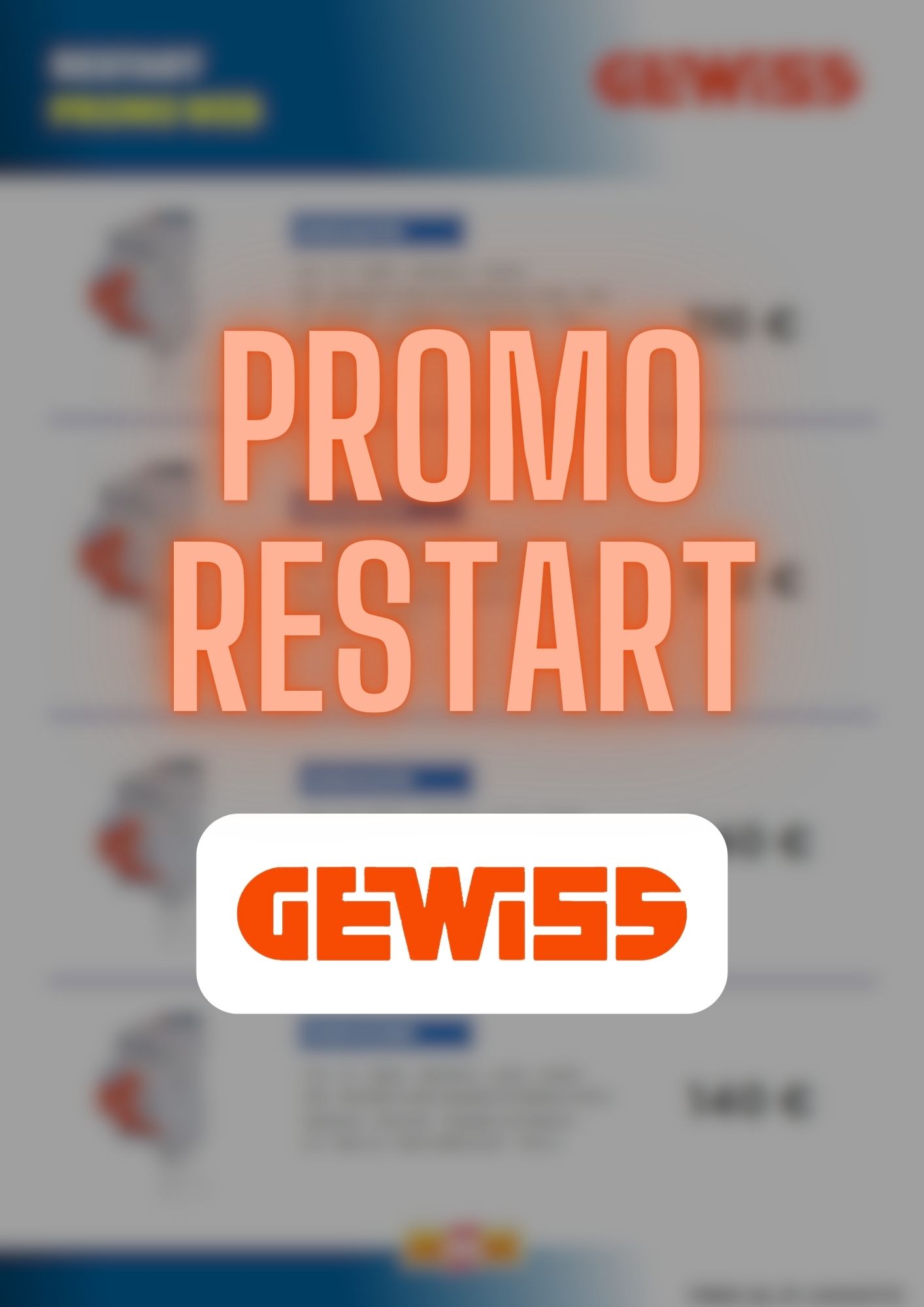 Copertina Volantino Restart