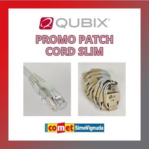 promozione qubix patch cord slim