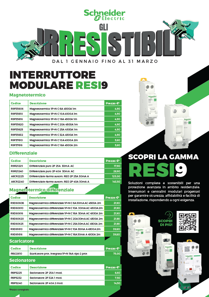 copertina promo irresistibile schneider