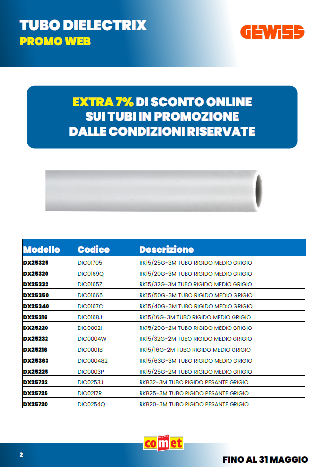 Copertina Volantino Dielectrix
