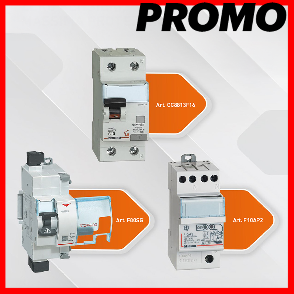 Strillo promozione bticino centralino