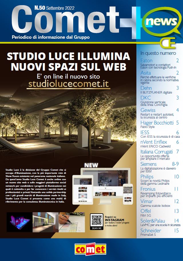 Copertina Comet News Settembre 22