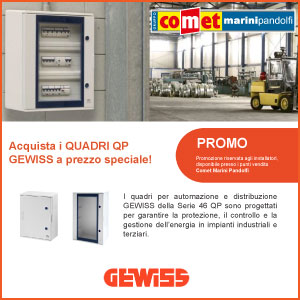 Strillo promozione solo web Gewiss