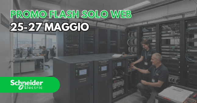 Strillo promozione flash web schneider 3 giorni