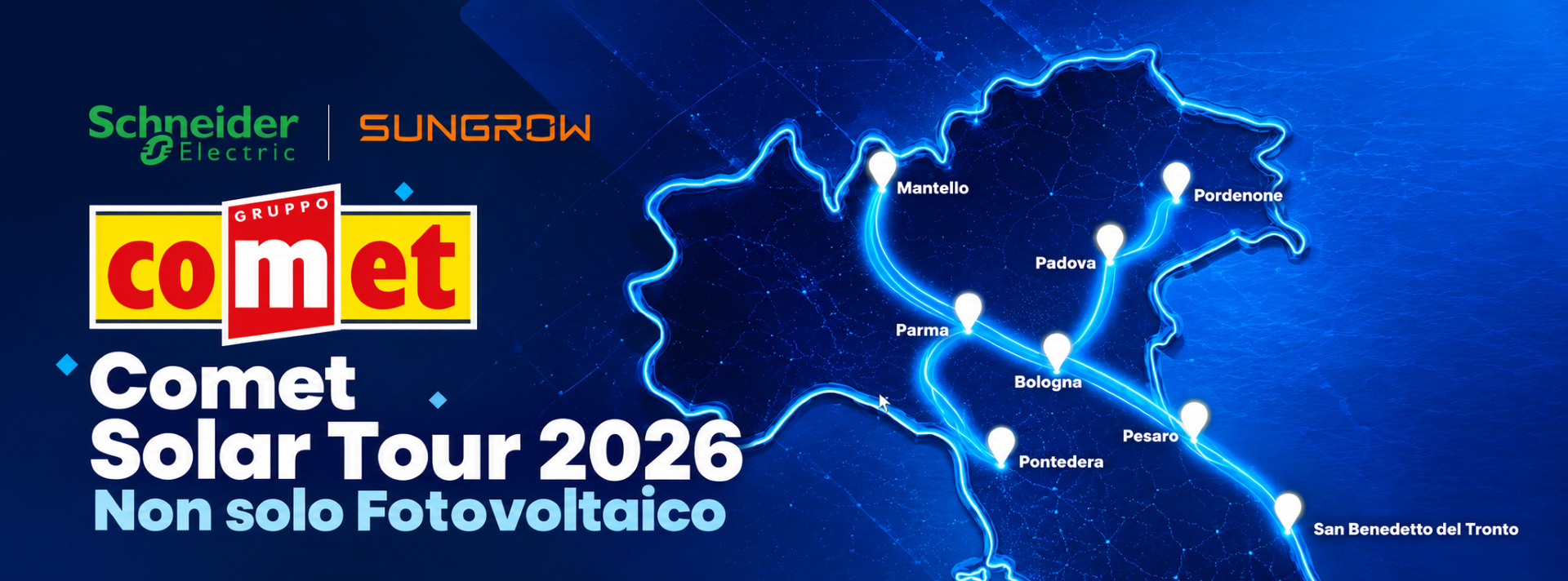 Banner comet solar tour dicembre 2026
