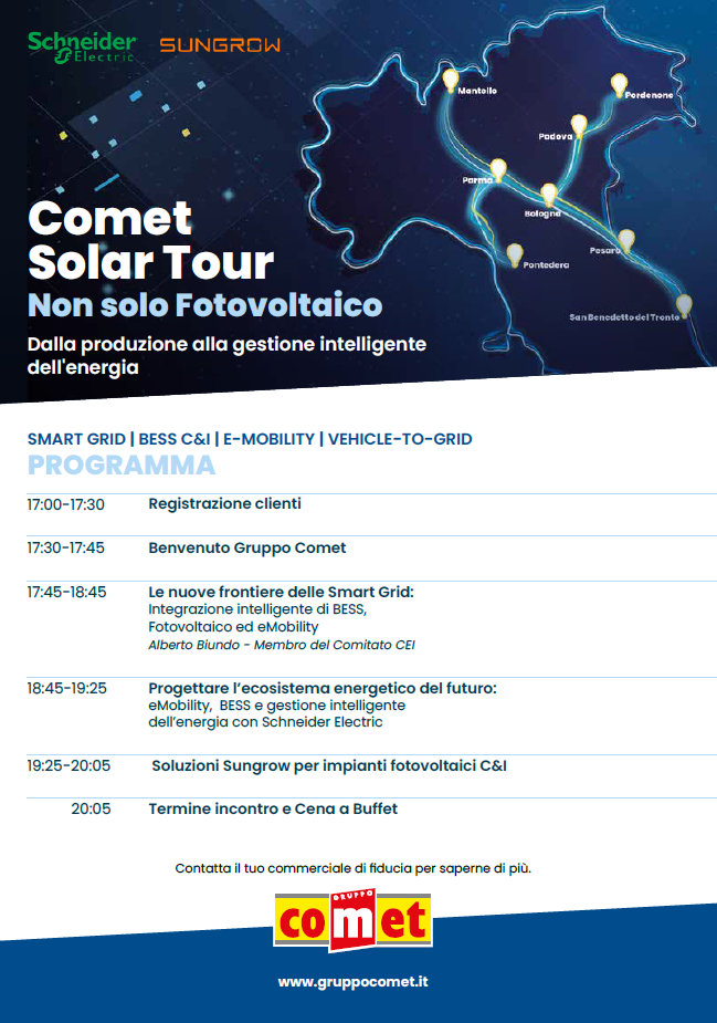 Locandina Comet Solar Tour